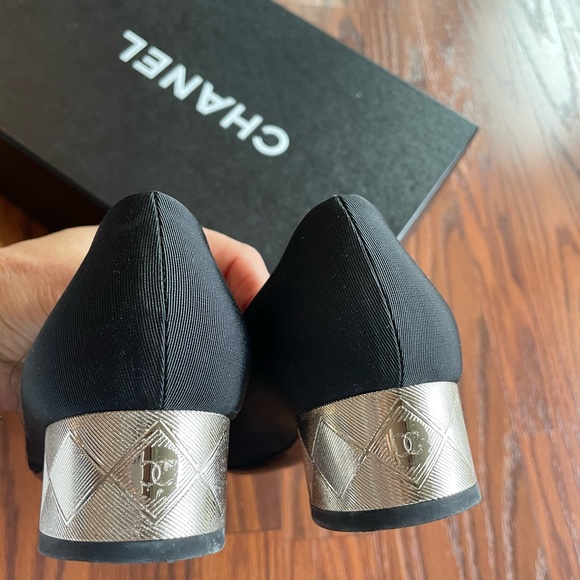 Chanel Block Heel Pumps - Picture 3 of 5